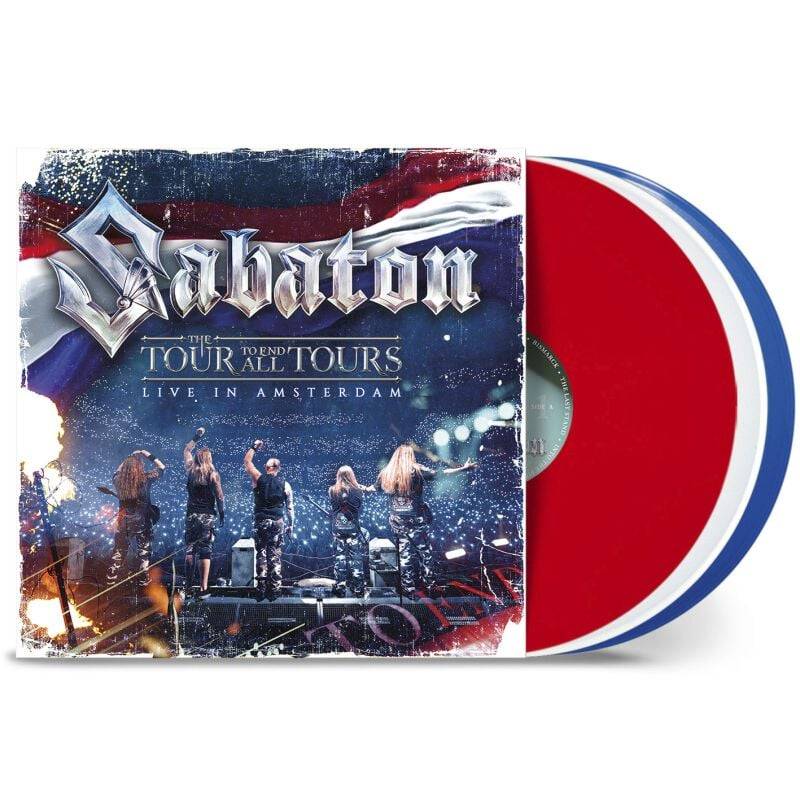 EMP "The Tour to end all Tours - Live in Amsterdam" LP von Sabaton