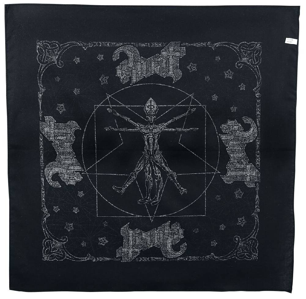 EMP "The Vitruvian Ghost - Bandana" Tuch Multicolor Von Ghost