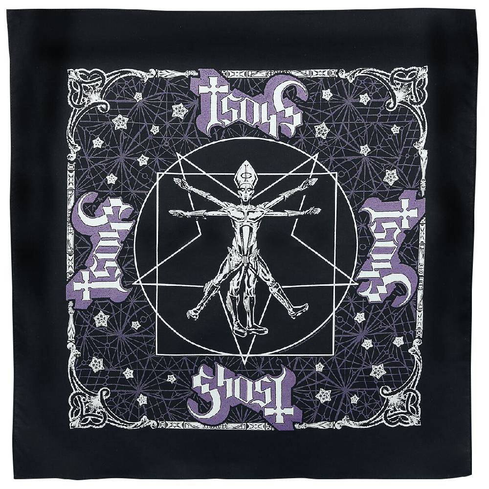 EMP "The Vitruvian Ghost - Bandana" Tuch multicolor von Ghost
