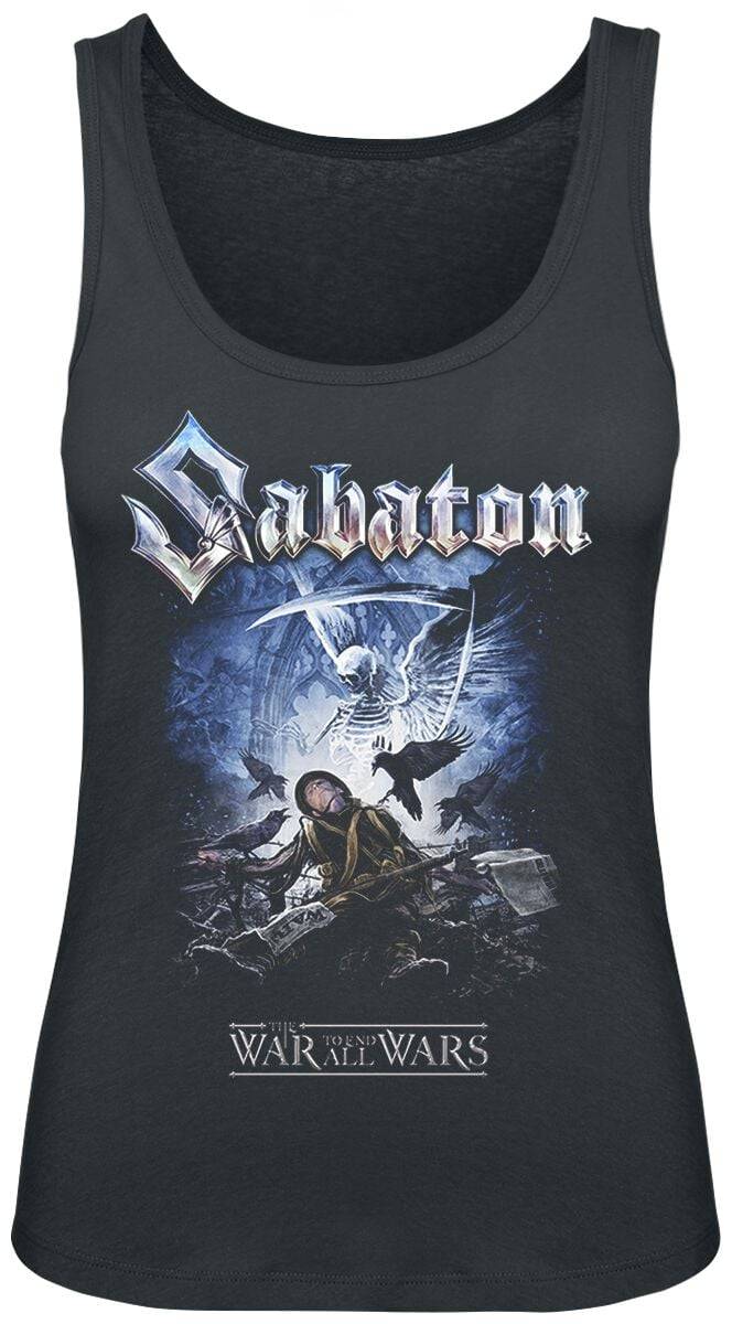 EMP "The War To End All Wars" Tank-Top schwarz von Sabaton