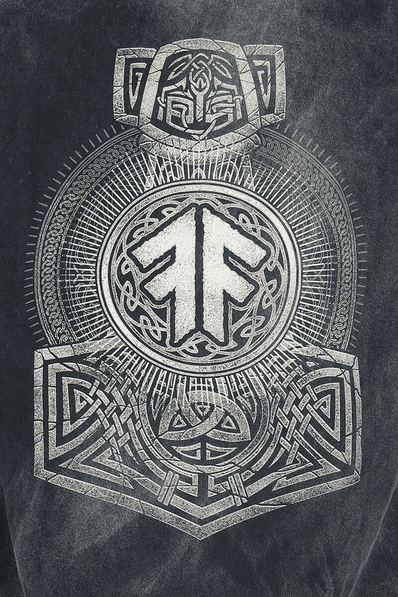 EMP "The Way Of Vikings" T-Shirt Grau Von Amon Amarth