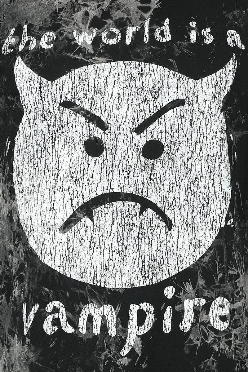 EMP "The World Is A Vampire" T-Shirt Charcoal Von The Smashing Pumpkins