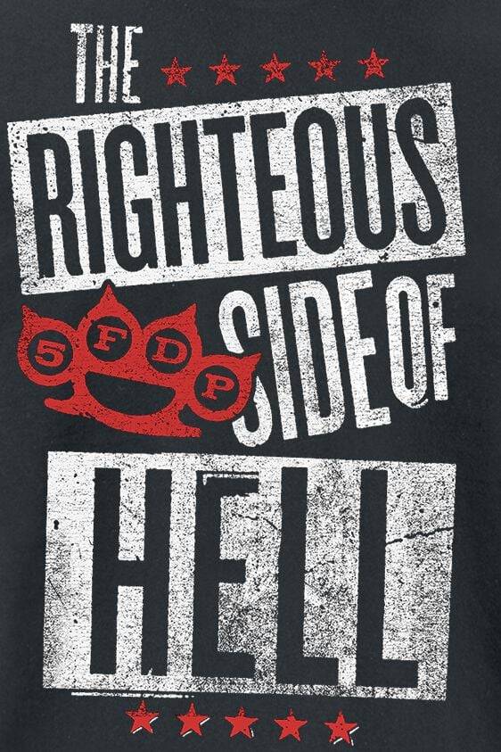EMP "The Wrong Side Of Heaven - The Righteous Side Of Hell" T-Shirt Schwarz Von Five Finger Death Punch