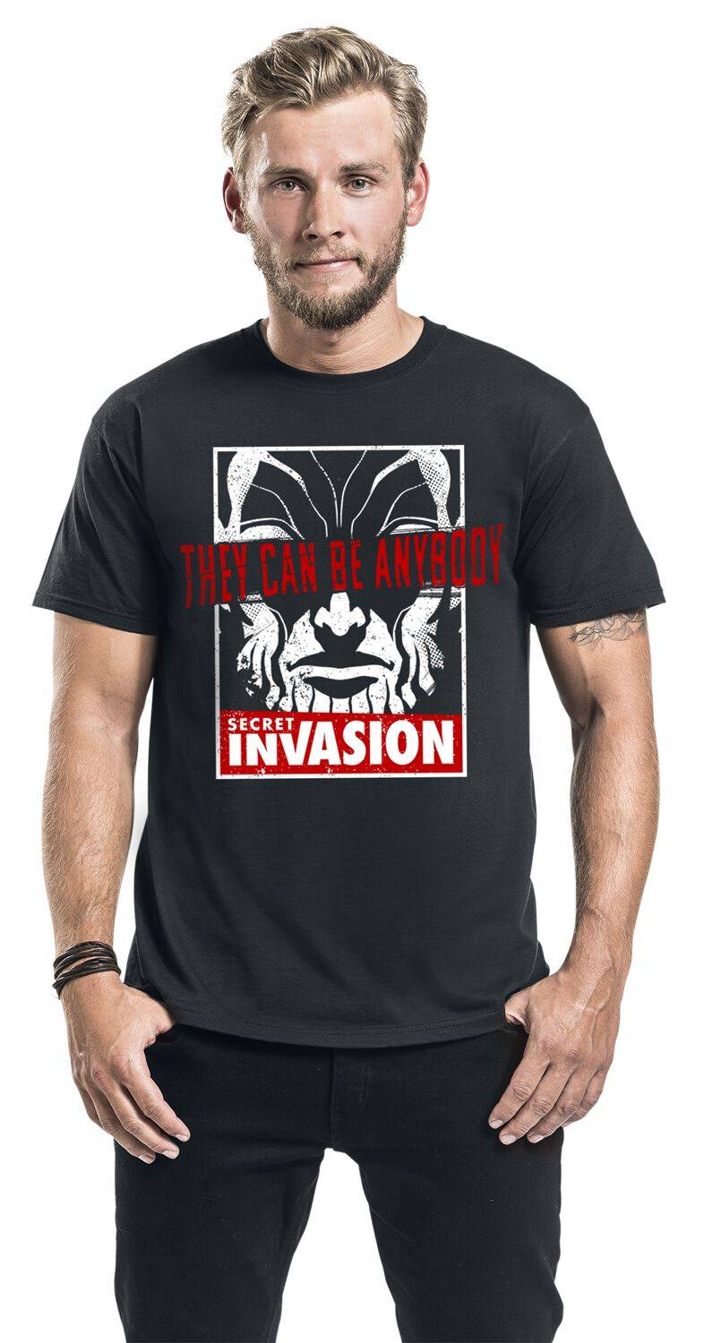 EMP "They Can Be Anybody" T-Shirt Schwarz Von Secret Invasion
