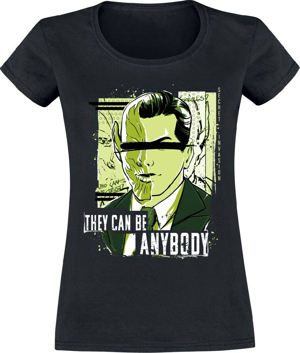 EMP "They Can Be Anybody" T-Shirt schwarz von Secret Invasion