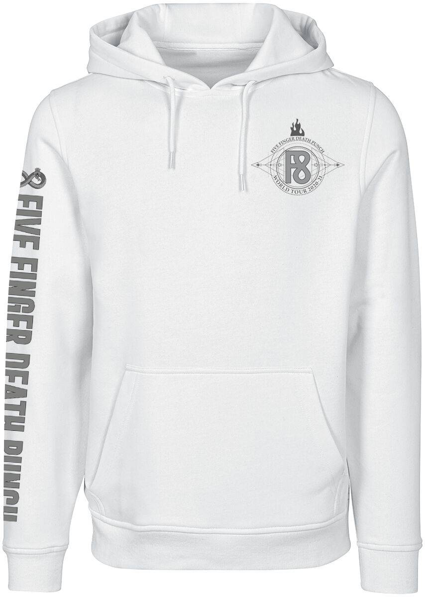 EMP "This Is War" Kapuzenpullover weiß von Five Finger Death Punch