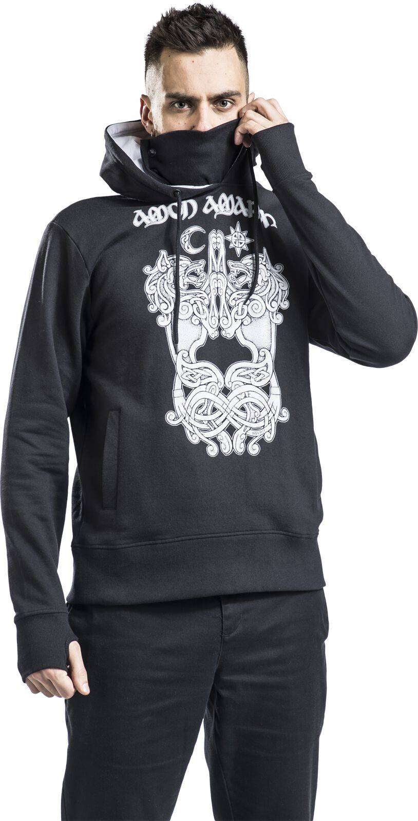 EMP "Thorhammer" Kapuzenpullover Schwarz Von Amon Amarth