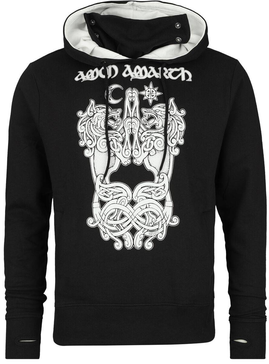 EMP "Thorhammer" Kapuzenpullover schwarz von Amon Amarth