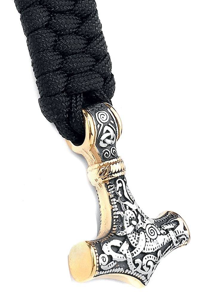 EMP "Thors Hammer" Armband Silberfarben Von URBANTIMBER