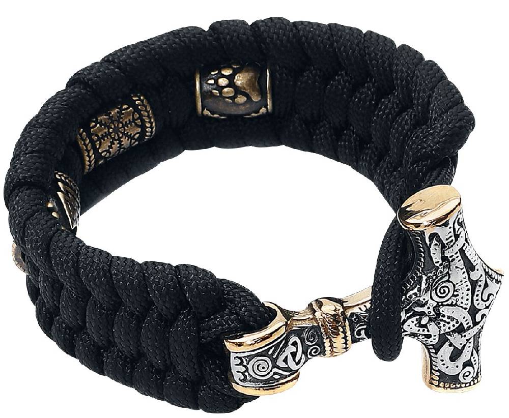 EMP "Thors Hammer" Armband silberfarben von URBANTIMBER
