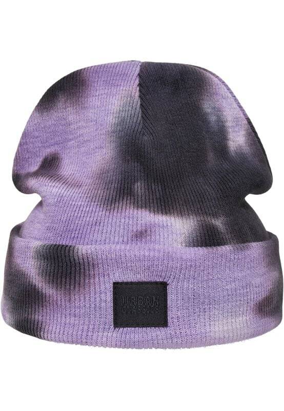 EMP "Tie Dye Beanie" Mütze grau/lila von Urban Classics