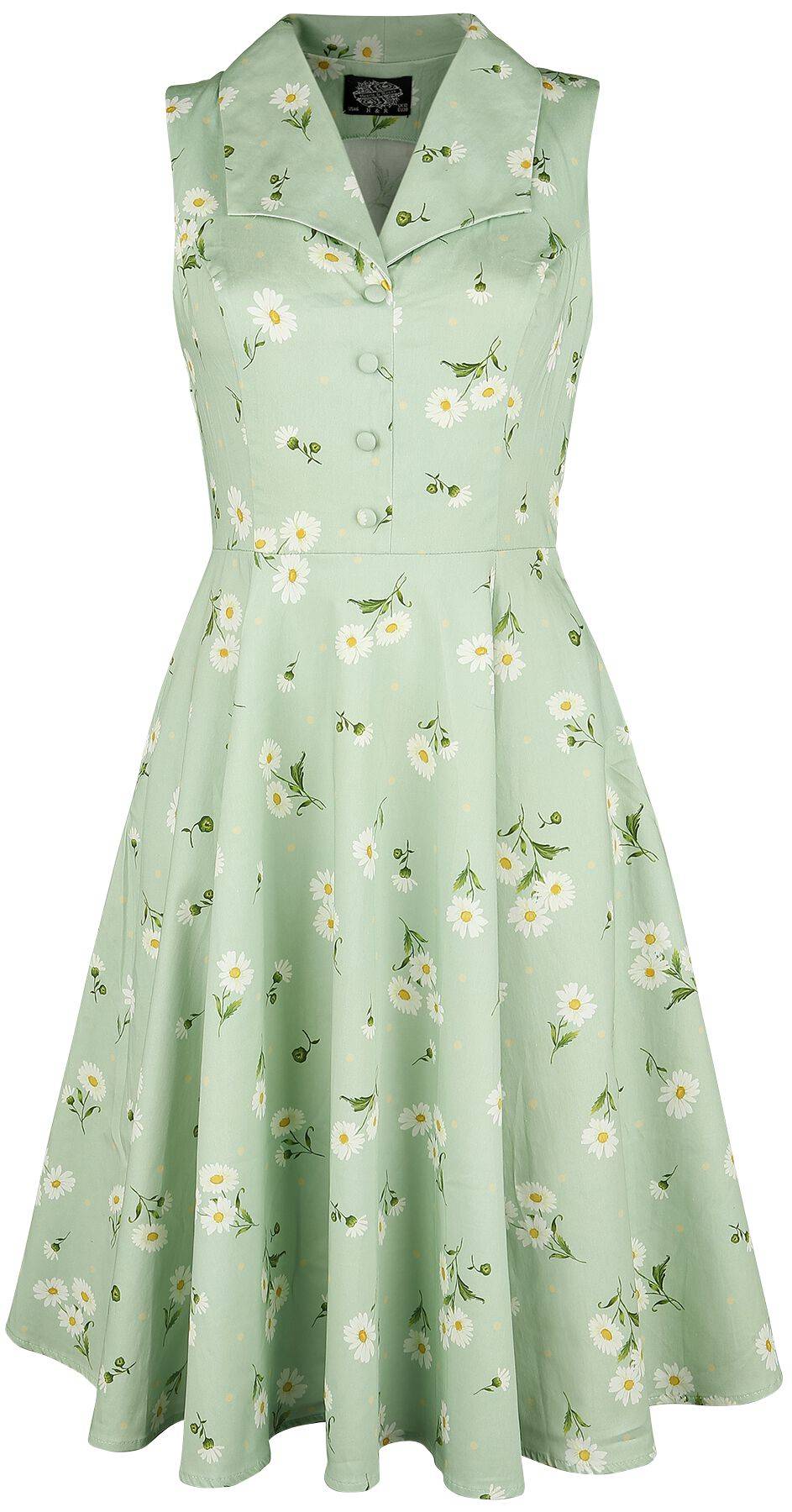 EMP "Timea Swing Dress" Mittellanges Kleid mint von H&R London