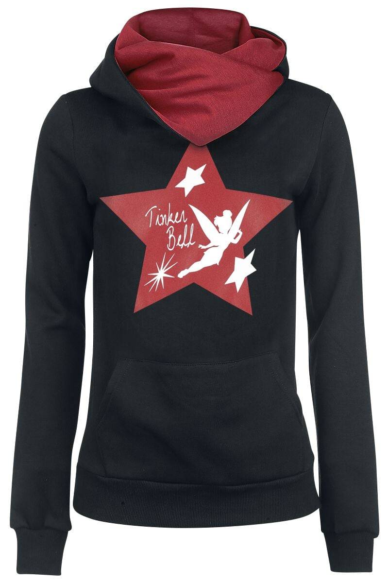 EMP "Tinker Bell Might Flight" Kapuzenpullover schwarz/rot von Peter Pan