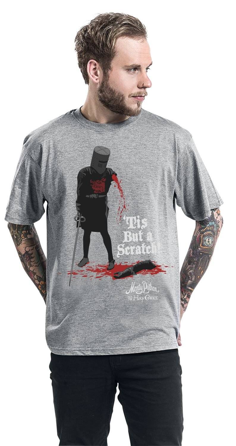 EMP "Tis But A Scratch" T-Shirt Grau Von Monty Python