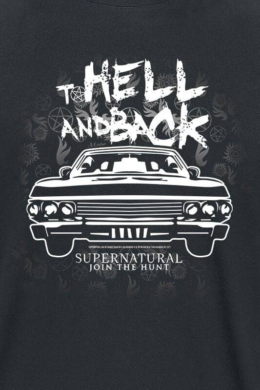 EMP "To Hell And Back" T-Shirt Schwarz Von Supernatural