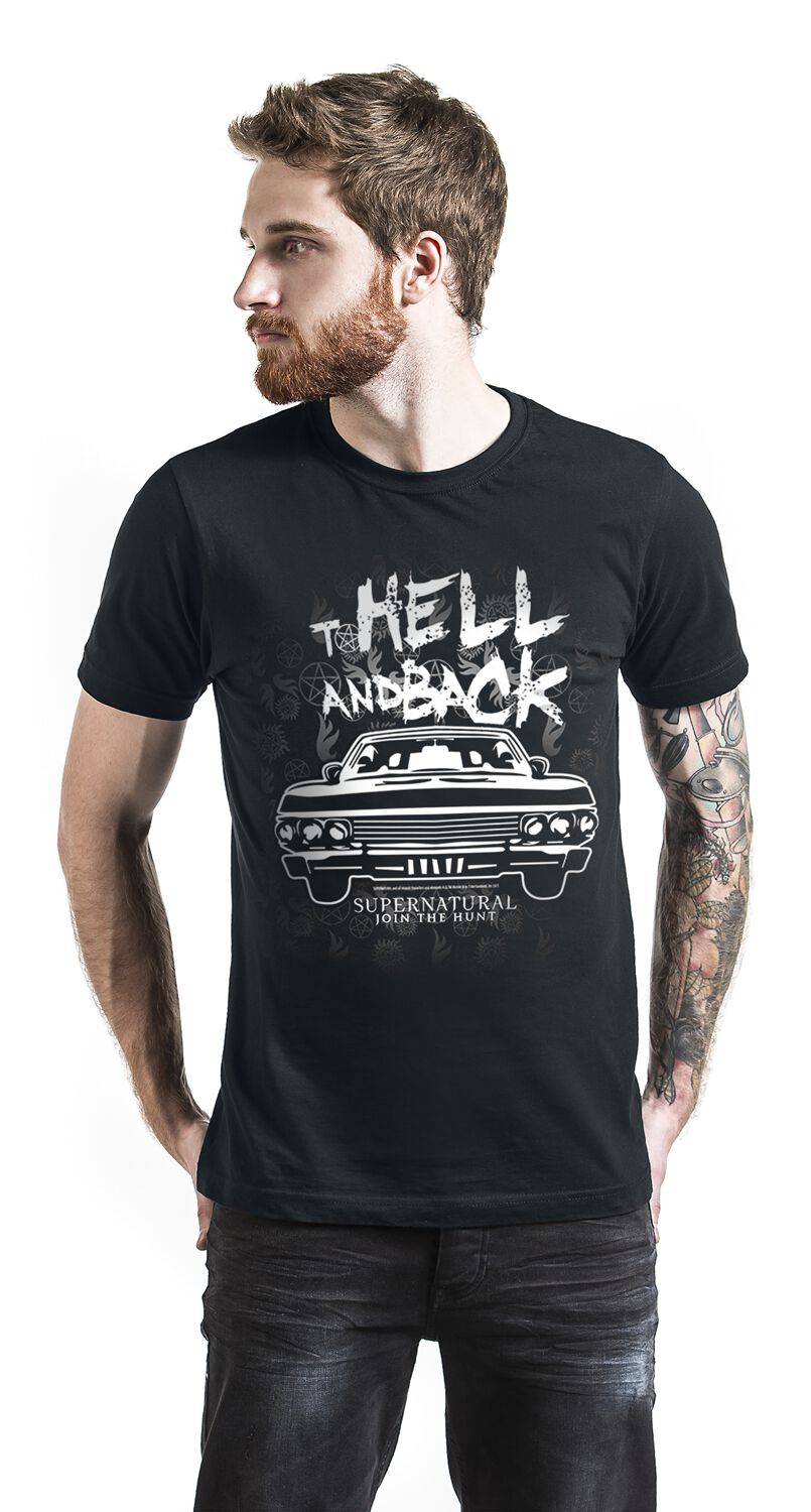 EMP "To Hell And Back" T-Shirt Schwarz Von Supernatural
