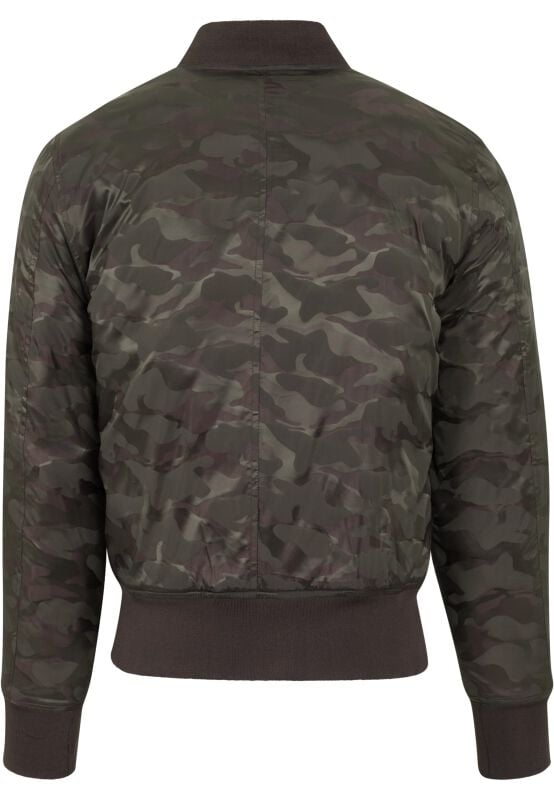 EMP "Tonal Camo Bomber Jacket" Bomberjacke Oliv Von Urban Classics