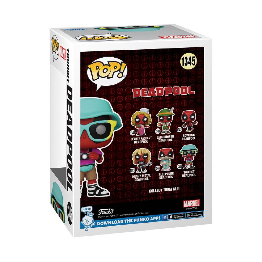 EMP "Tourist Deadpool Vinyl Figur 1345" Funko Pop! Multicolor Von Deadpool