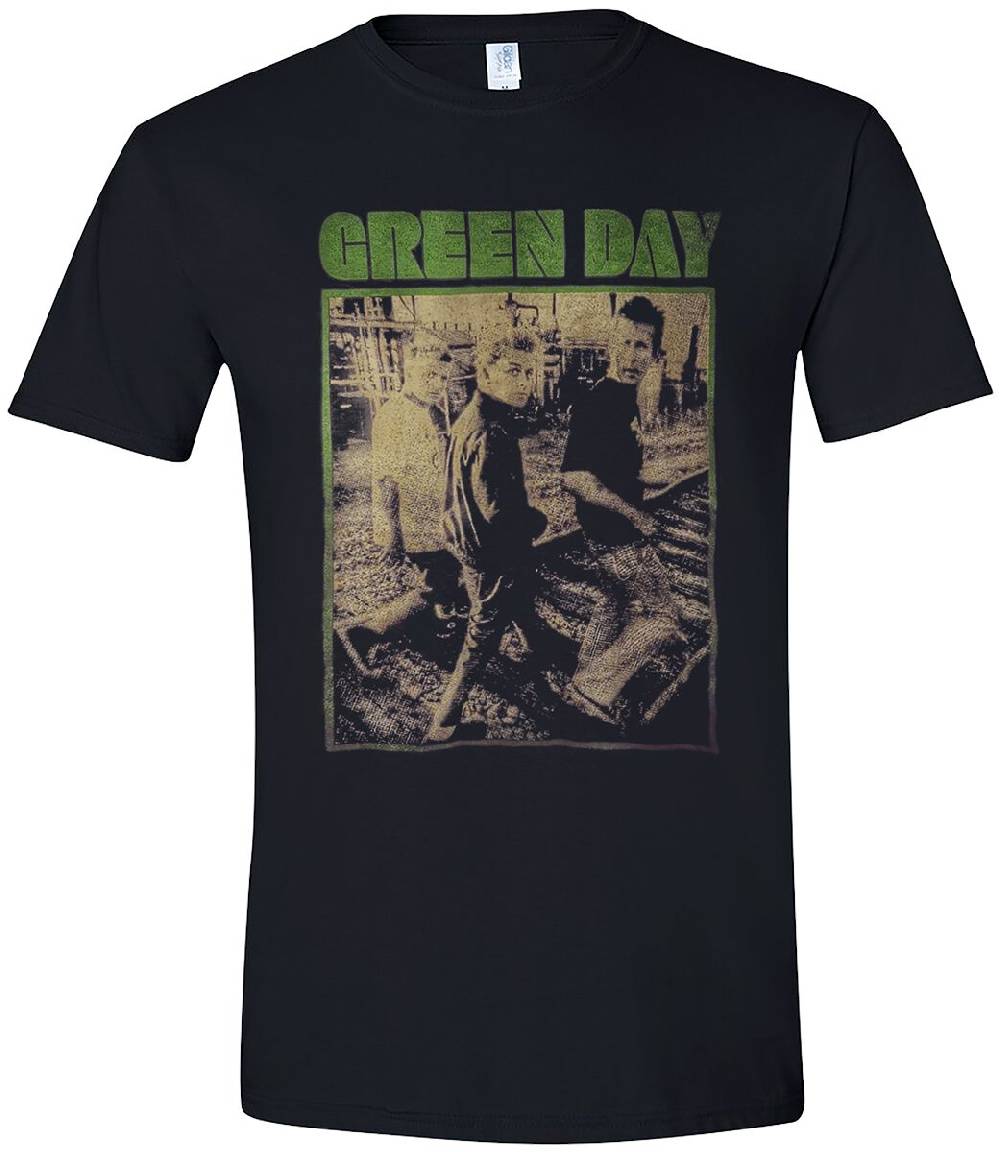 EMP "Train Tracks Revolution" T-Shirt schwarz von Green Day