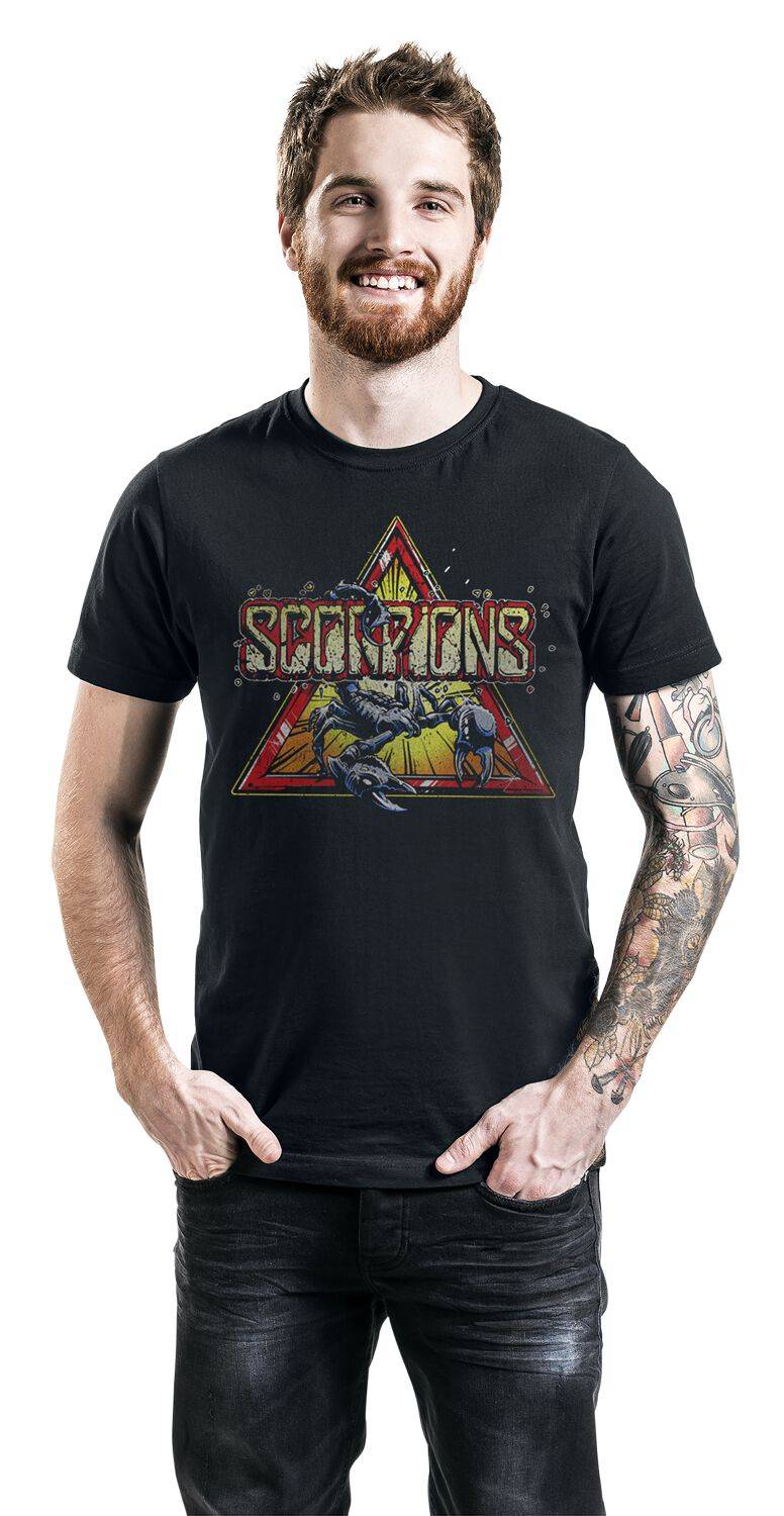 EMP "Triangle Scorpion" T-Shirt Schwarz Von Scorpions