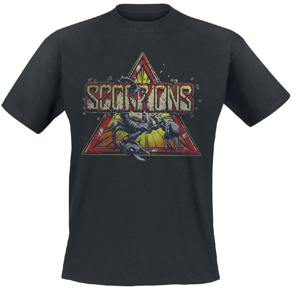 EMP "Triangle Scorpion" T-Shirt schwarz von Scorpions