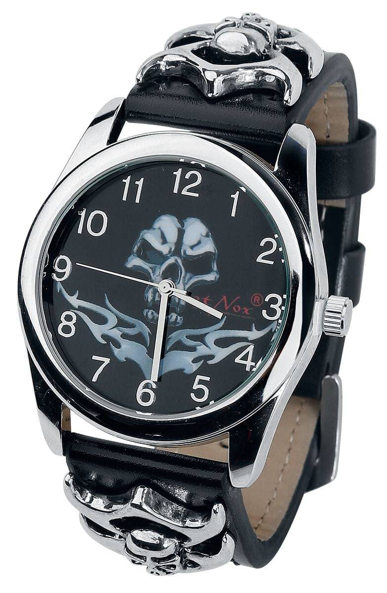 EMP "Tribal Skull" Armbanduhren schwarz von etNox Time