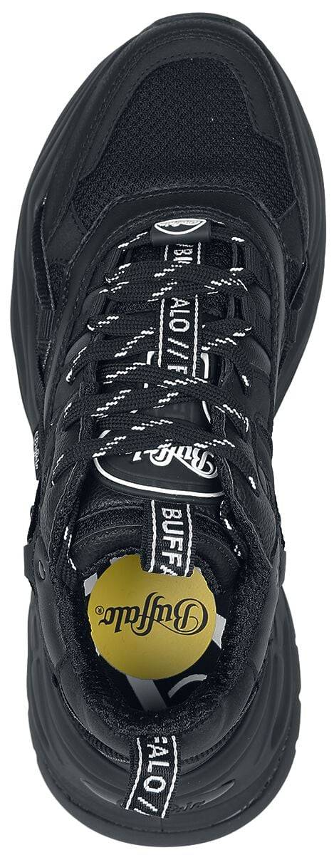 EMP "Triplet Hollow Vegan Nappa" Sneaker Schwarz Von Buffalo