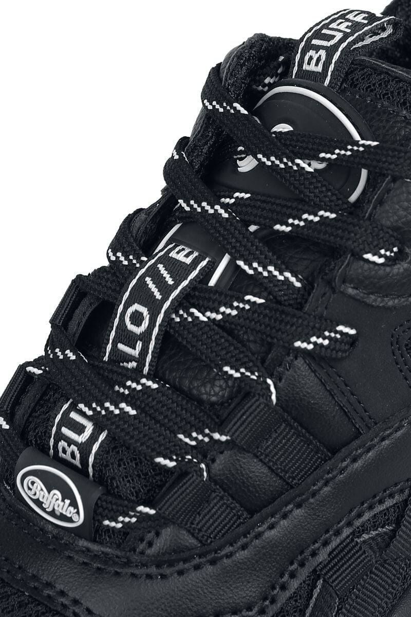 EMP "Triplet Hollow Vegan Nappa" Sneaker Schwarz Von Buffalo