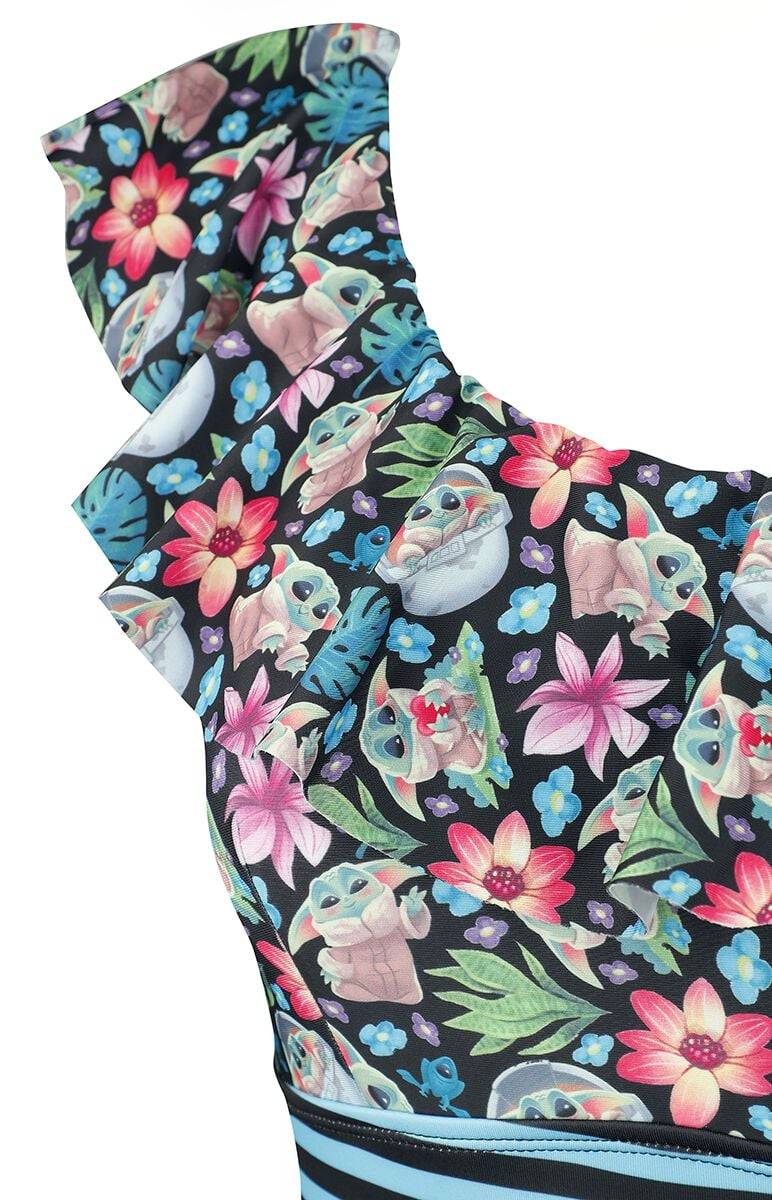 EMP "Tropical - Grogu" Badeanzug Multicolor Von Star Wars