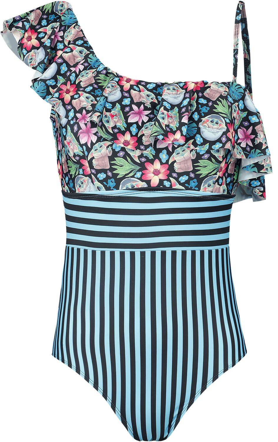 EMP "Tropical - Grogu" Badeanzug multicolor von Star Wars