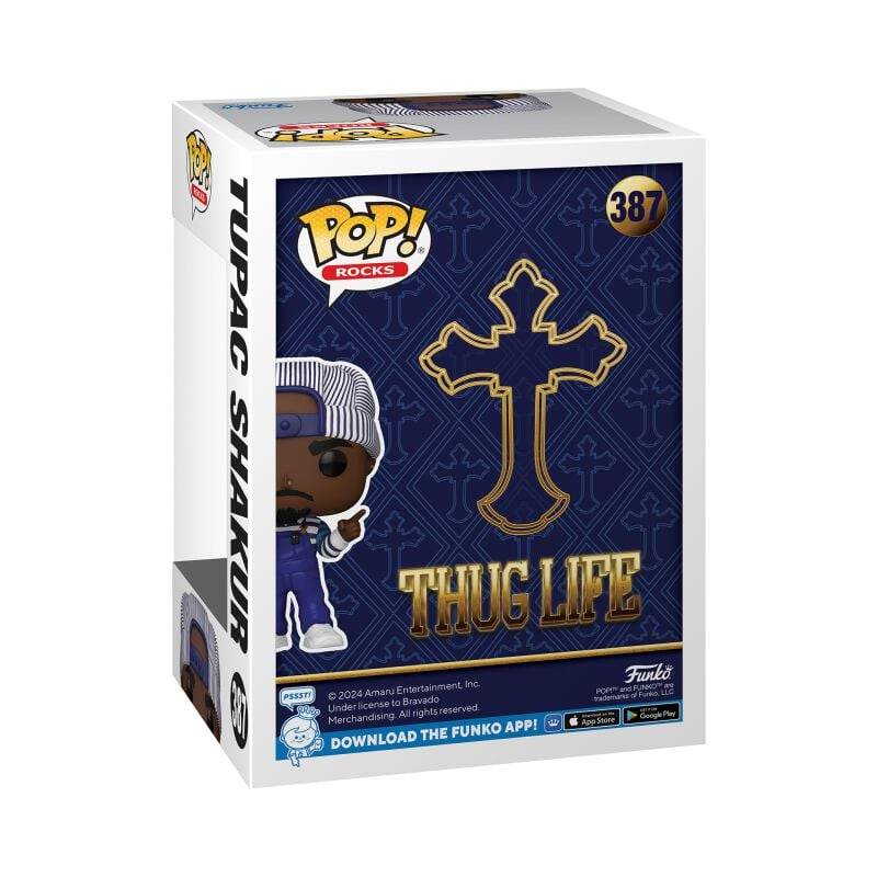 EMP "Tupac Shakur Rocks! Vinyl Figur 387" Funko Pop! Multicolor Von Tupac Shakur