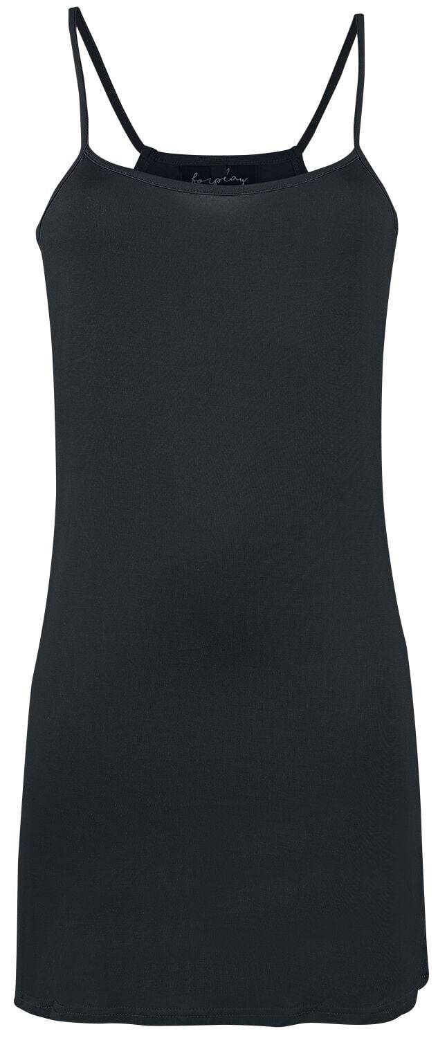 EMP "Two In One Dress" Kurzes Kleid Schwarz Von Forplay
