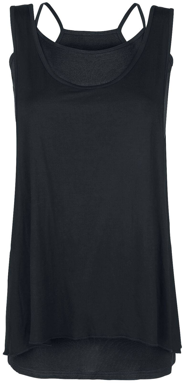 EMP "Two in One Dress" Kurzes Kleid schwarz von Forplay