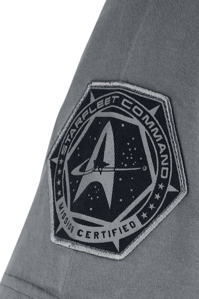 EMP "U.S.S. Enterprise" T-Shirt Schwarz/grau Von Star Trek