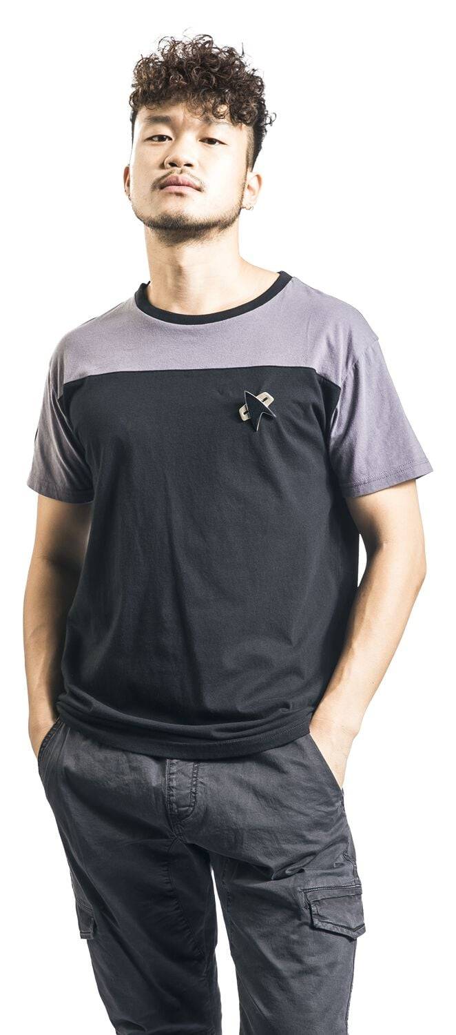 EMP "U.S.S. Enterprise" T-Shirt Schwarz/grau Von Star Trek