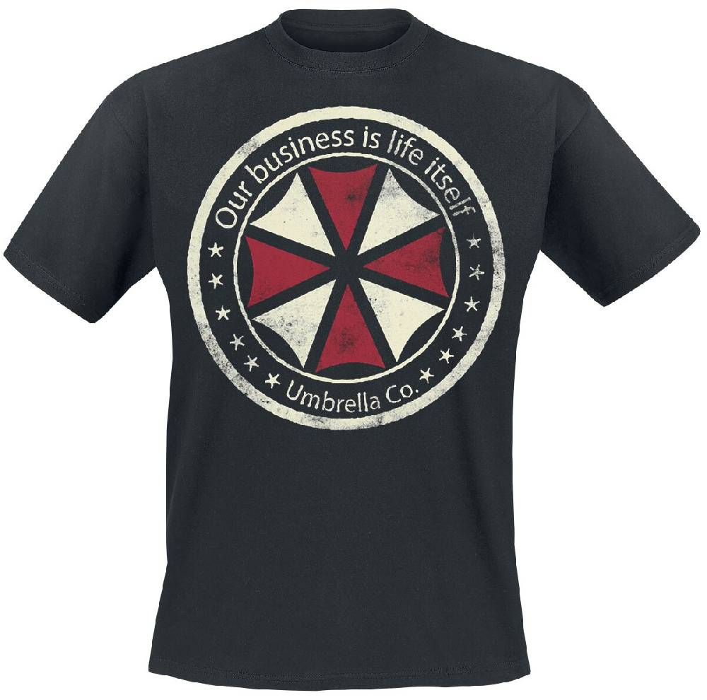 EMP "Umbrella Co. - Our Business Is Life Itself" T-Shirt schwarz von Resident Evil