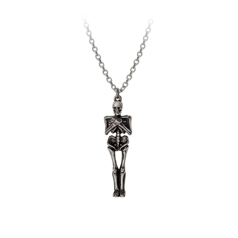 EMP "Undying Homage" Halskette Schwarz/silberfarben Von Alchemy Gothic