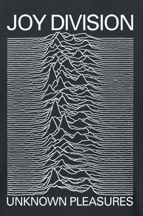 EMP "Unknown Pleasures" T-Shirt Schwarz Von Joy Division