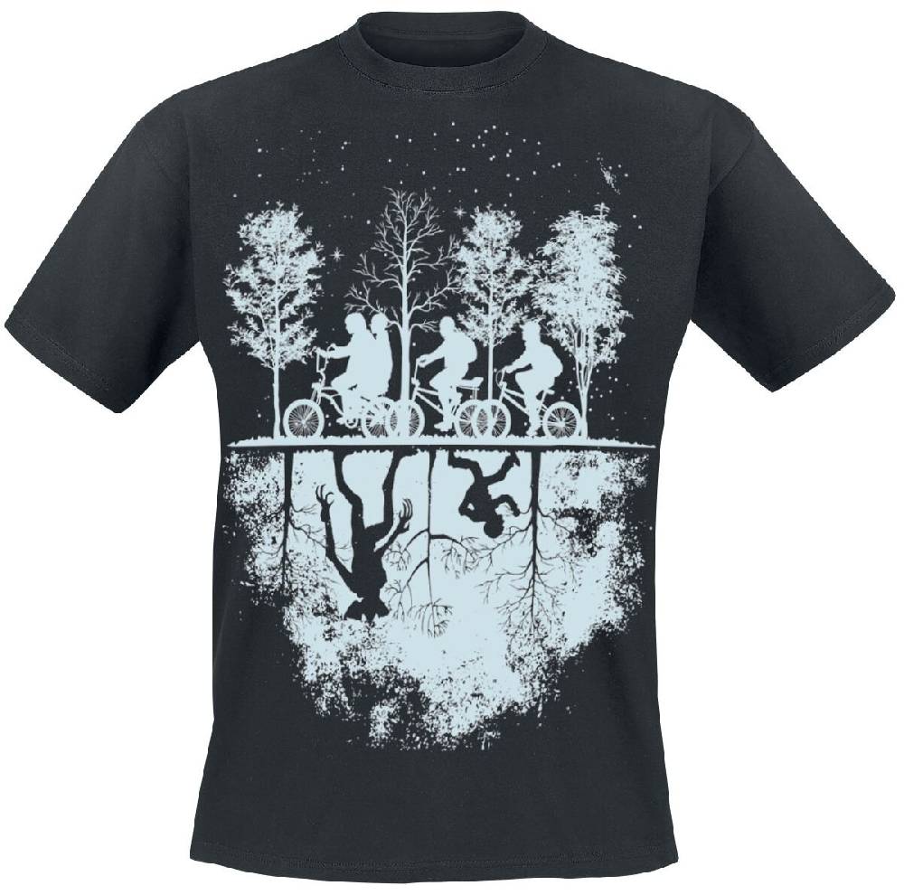 EMP "Upside Down" T-Shirt schwarz von Stranger Things