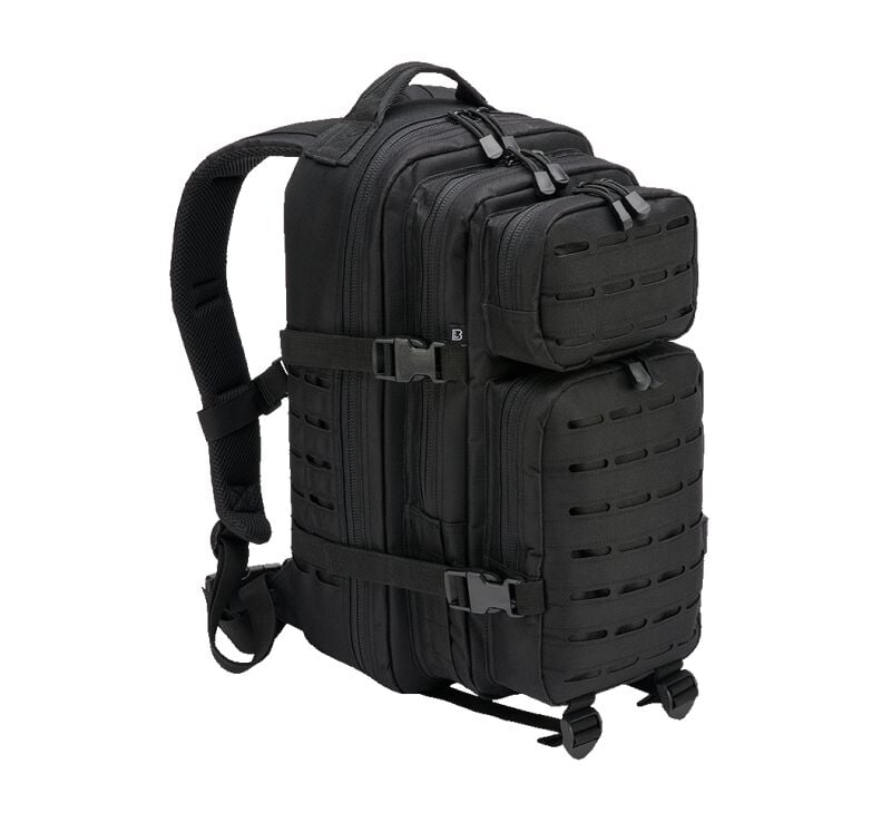 EMP "US Cooper Lacercut Medium Backpack black" Rucksack schwarz von Brandit