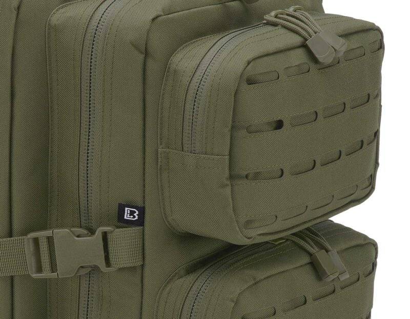 EMP "US Cooper Lasercut Large Backpack Olive" Rucksack Oliv Von Brandit