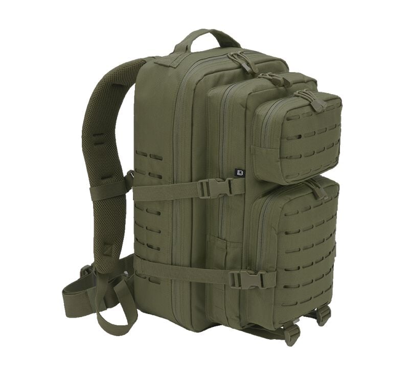 EMP "US Cooper Lasercut Large Backpack Olive" Rucksack oliv von Brandit