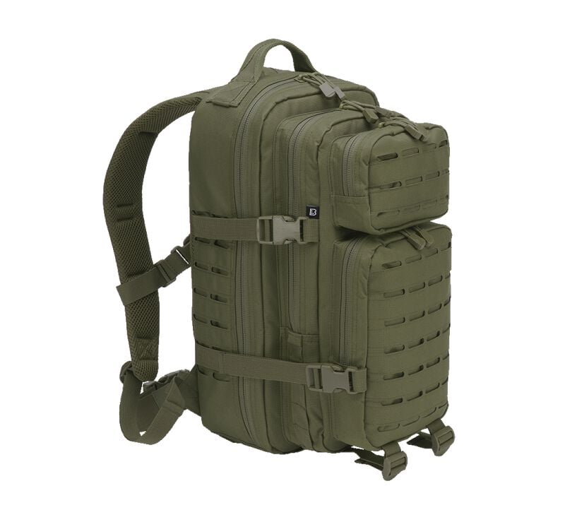EMP "US Cooper Lasercut Medium Backpack Olive" Rucksack oliv von Brandit
