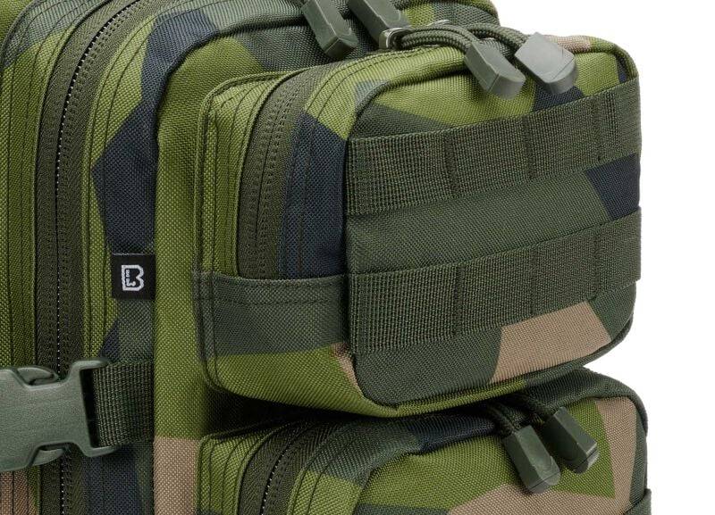 EMP "US Cooper Medium Backpack Swedish Camo" Rucksack Camouflage Oliv Von Brandit