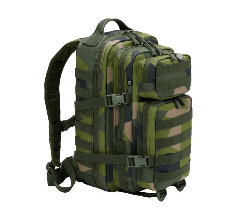 EMP "US Cooper Medium Backpack Swedish Camo" Rucksack camouflage oliv von Brandit