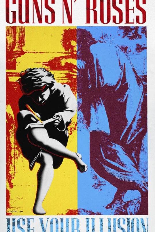 EMP "Use Your Illusion" T-Shirt Weiß Von Guns N' Roses