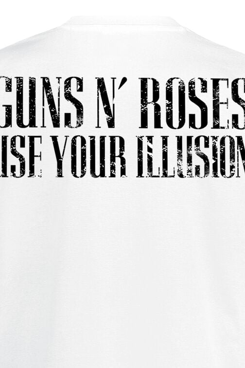 EMP "Use Your Illusion" T-Shirt Weiß Von Guns N' Roses