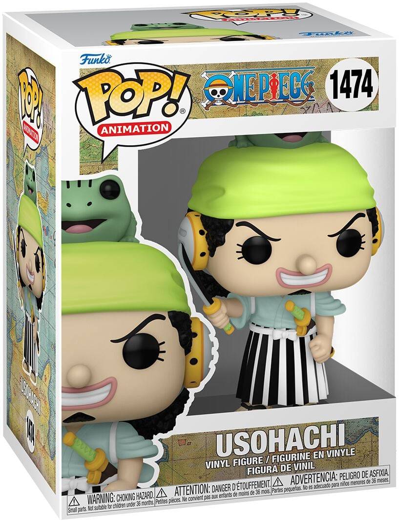 EMP "Usohachi Wano) Vinyl Figur 1474" Funko Pop! multicolor von One Piece