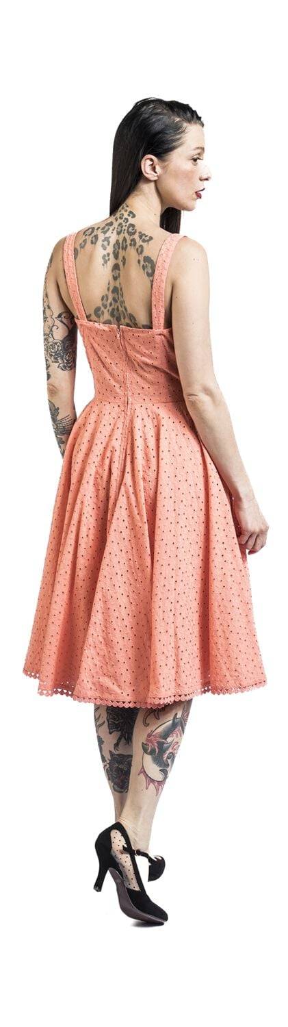 EMP "Valerie Dress" Mittellanges Kleid Orange Von Timeless London