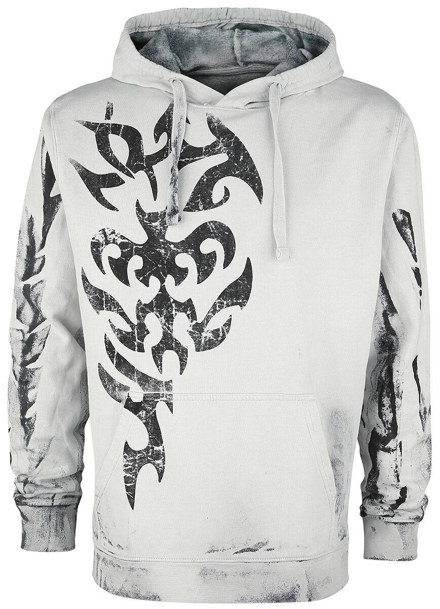 EMP "Verve Tattoo" Kapuzenpullover grau von Outer Vision
